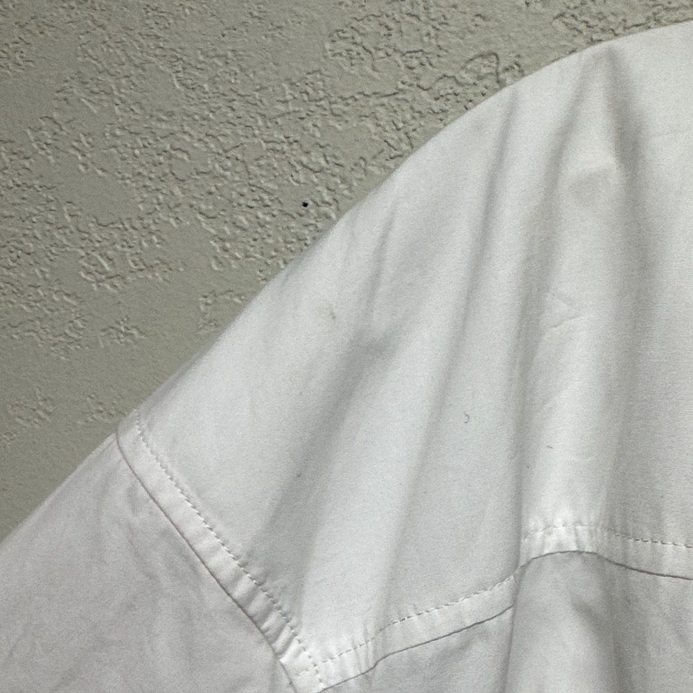 Alexander Wang Oversized Shirt With Tucked In Bust Detail Size 8 NWT - Picture 5 of 6